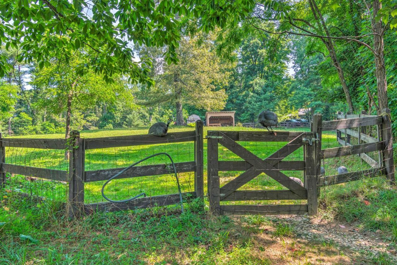 Rustic Hendersonville Farm Studio With Private Deck מראה חיצוני תמונה